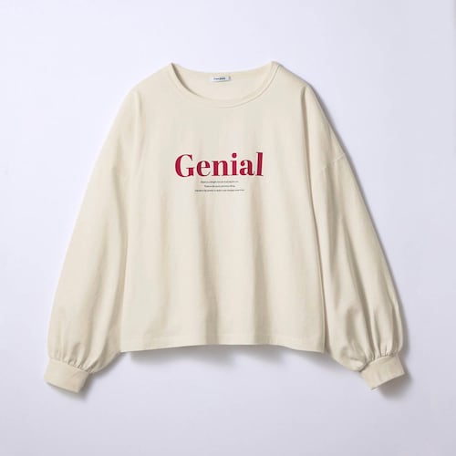 選べるプリント綿素材ショート丈長袖Ｔシャツ 【子供服】