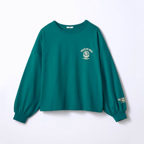 選べるプリント綿素材ショート丈長袖Ｔシャツ 【子供服】