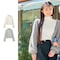 袖フレア綿素材微起毛タートルプルオーバー 【子供服】