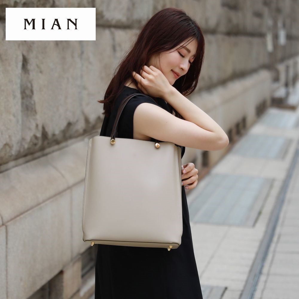 【ミアン/MIAN】縦型A4トートバッグ