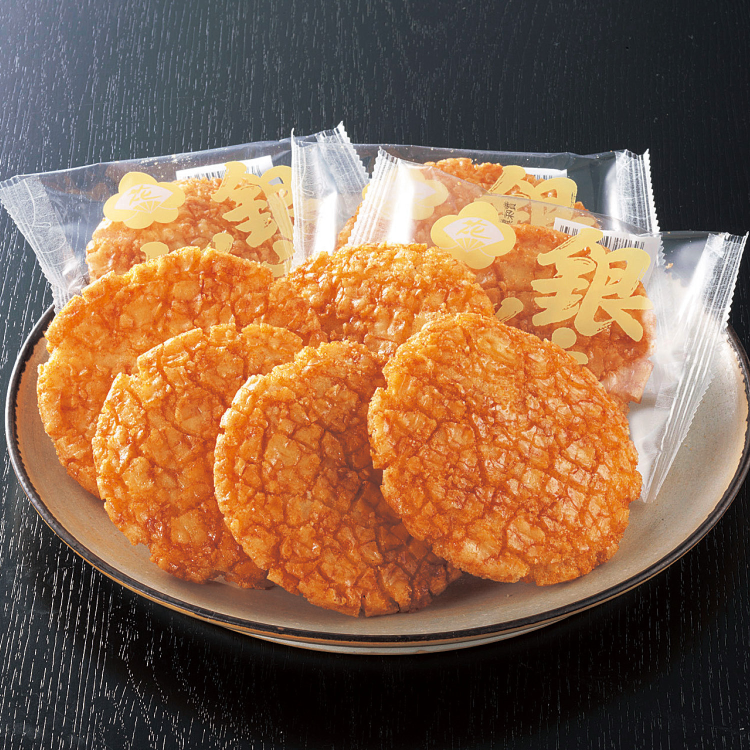 【ベルメゾン】銀座餅醤油味 40枚