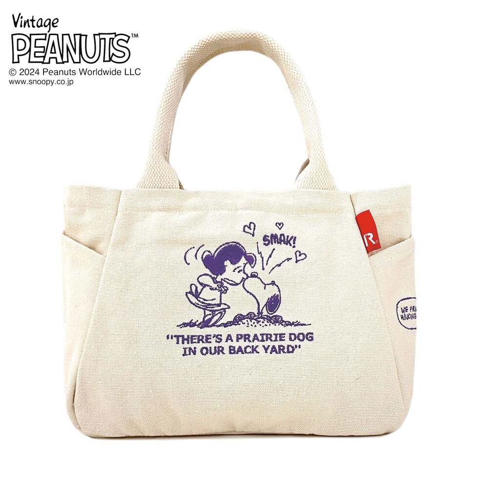 【ピーナッツ/PEANUTS】トートバッグ/デリ×ピーナッツ「スヌーピー」