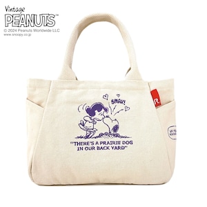 【ピーナッツ/PEANUTS】トートバッグ/デリ×ピーナッツ「スヌーピー」