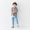オフホワイト／モデル身長111cm・110サイズ着用