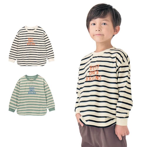 オーバーサイズロングＴシャツ 【子供服 長袖】