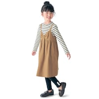 ベージュ／モデル身長114.5cm・サイズ110
