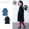 リボン付きふんわりチュールワンピース 【子供服 長袖】