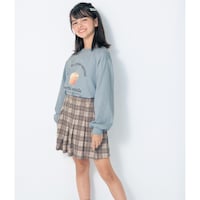 スモーキーサックス／モデル身長139cm・サイズ140