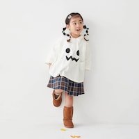 オフホワイト（オバケ）／モデル身長103cm・110サイズ着用