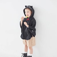 ブラック（クロネコ）／モデル身長107cm・110サイズ