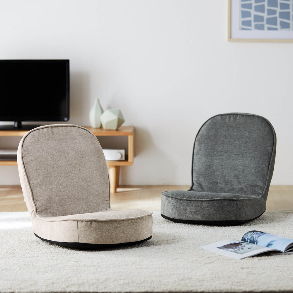 【ベルメゾン】折りたためるコンパクト座椅子 【ベルメゾン】折りたためるコンパクト座椅子