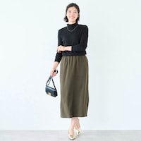 モデル身長168cm／M（ブラック）