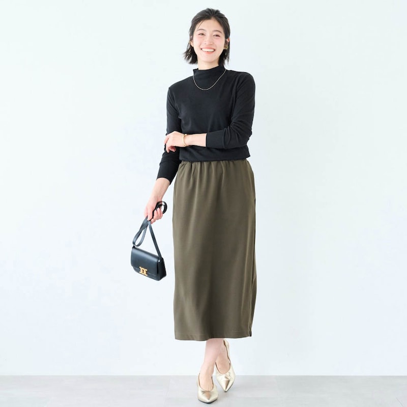 モデル身長168cm／M（ブラック）