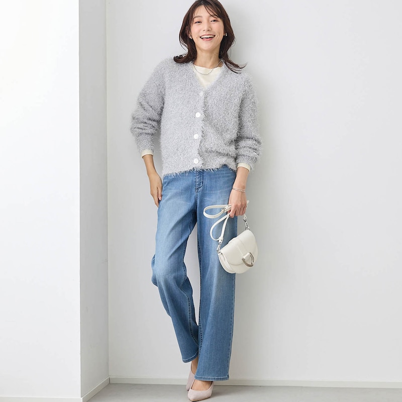 モデル身長170cm／M（オフホワイト）