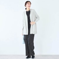 モデル身長169cm／M（ブラック）