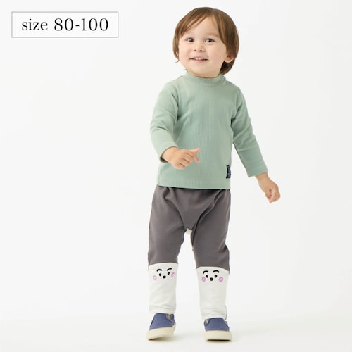 ぷしゅぷしゅカエルパンツ 【ベビー服】