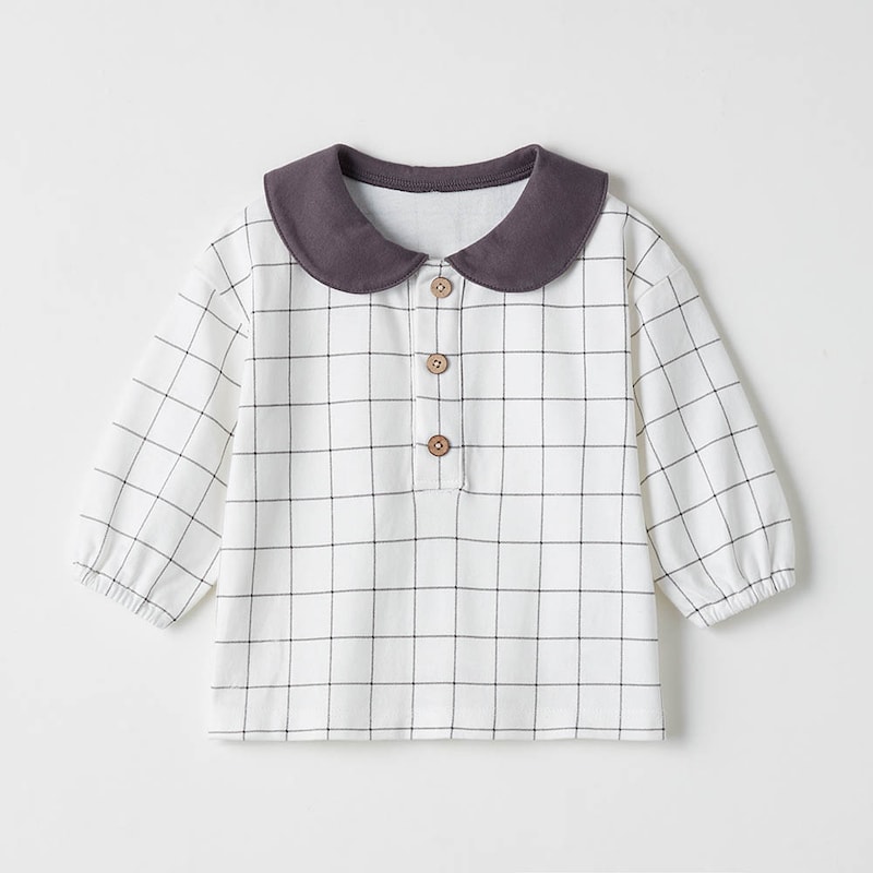 オフホワイトチェック