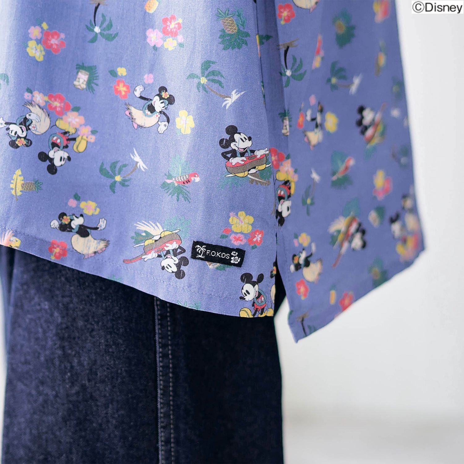 KIDS ALOHA SHIRTS「ミッキー＆ミニー」(ディズニー/Disney
