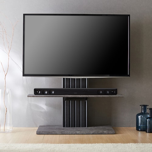 壁掛け風モダンデザインのテレビスタンド ＜40～65V型対応＞