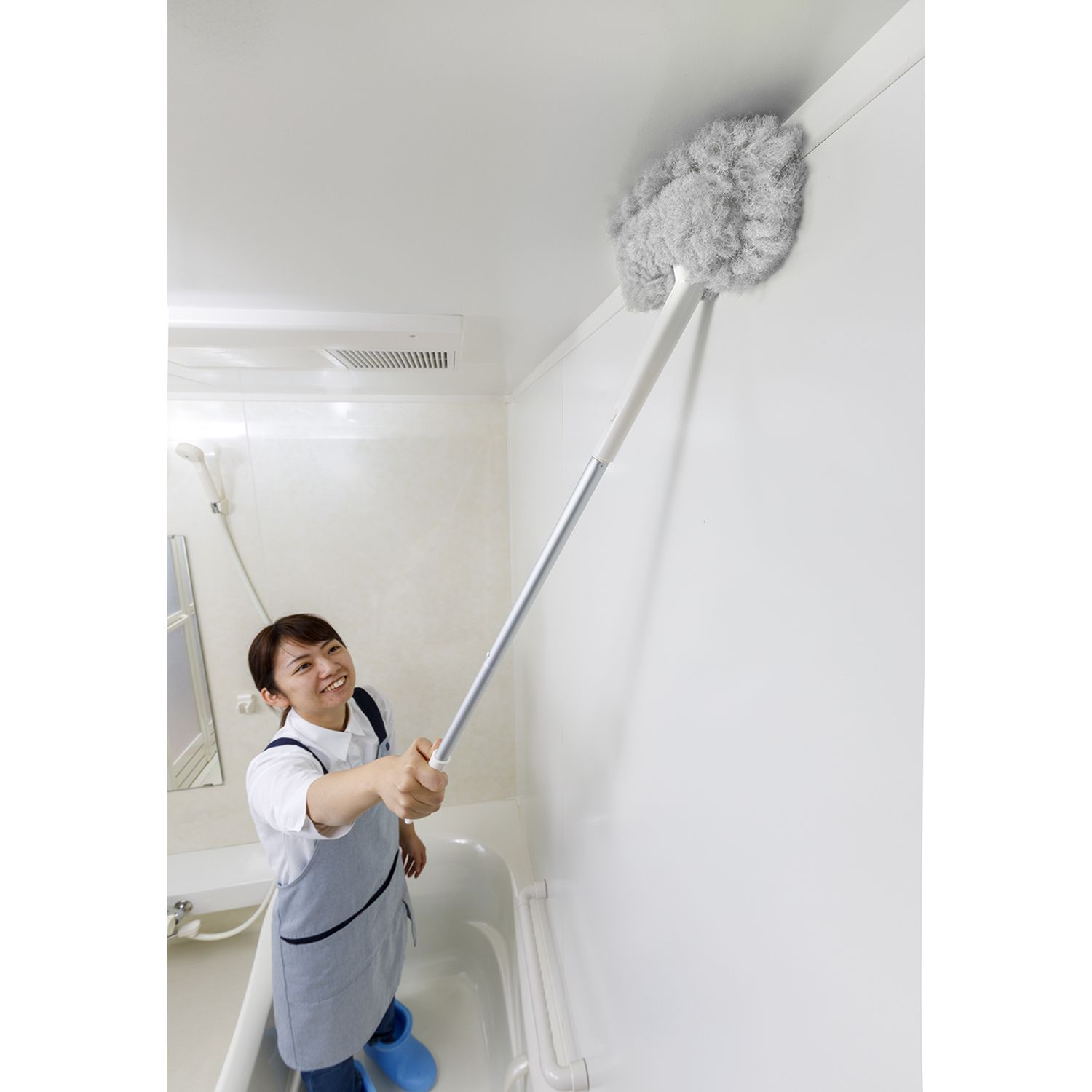 【びっくりフレッシュ】[日本製]びっくり抗菌糸で作った丸ごとバスクリーナー