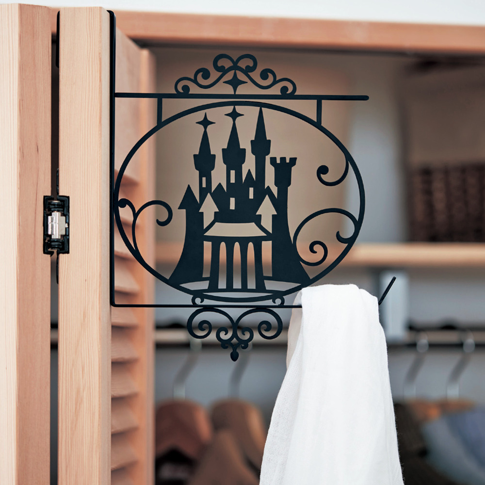 切り絵のようなアイアンドアフック(選べるキャラクター)(ディズニー/Disney) 切り絵のようなアイアンドアフック(選べるキャラクター)(ディズニー/Disney)