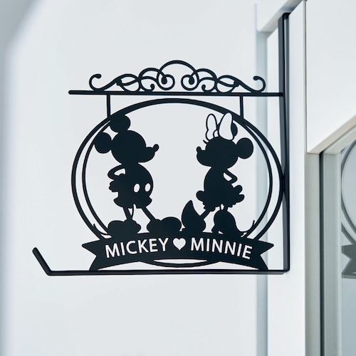 切り絵のようなアイアンドアフック（選べるキャラクター）（ディズニー/Disney）