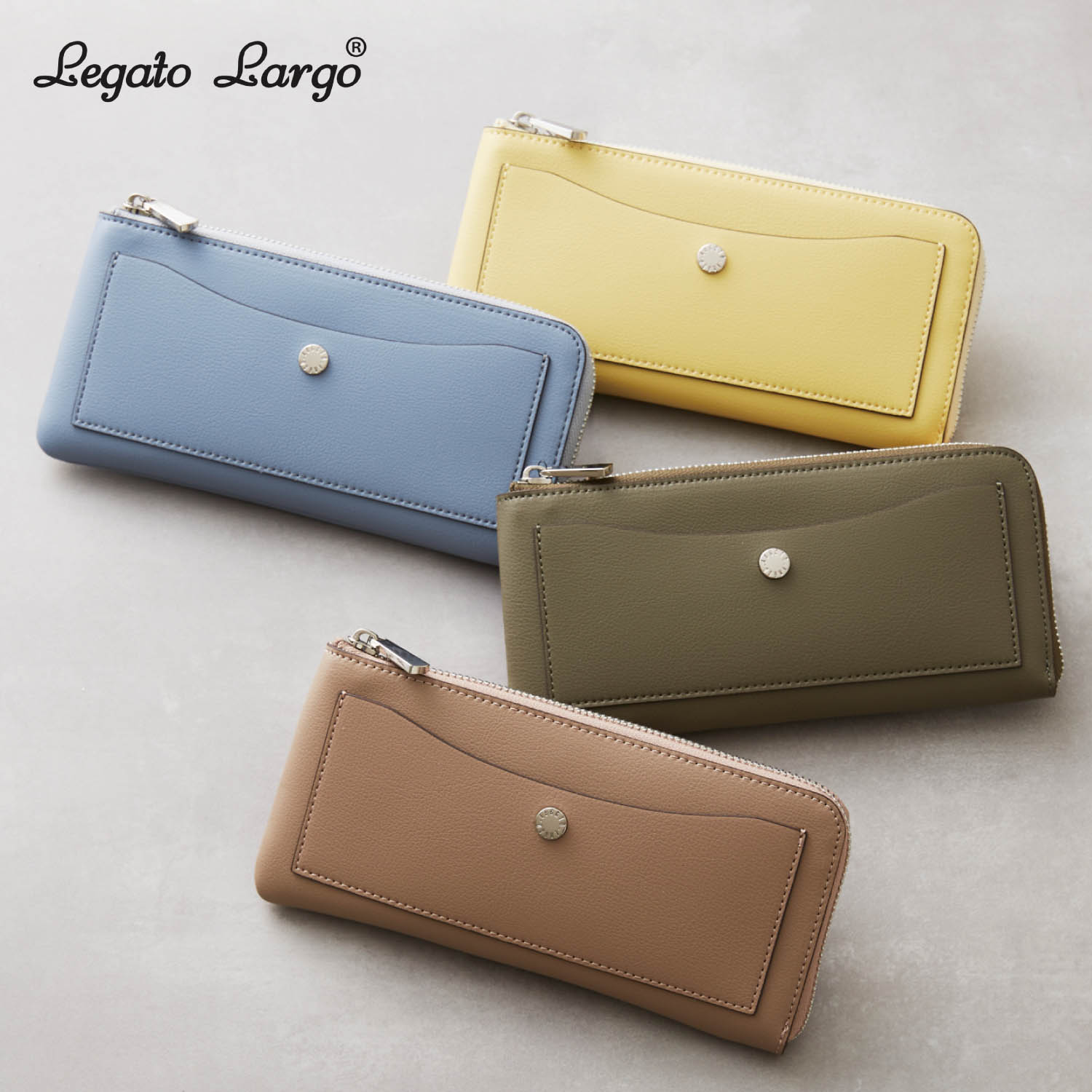 【レガート ラルゴ/Legato Largo】L字ファスナー長財布 【レガート ラルゴ/Legato Largo】L字ファスナー長財布
