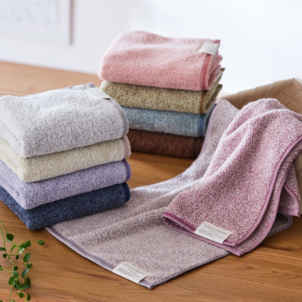 ふっくらが長持ちする吸水・抗菌防臭タオル＜フェイスタオル／バス