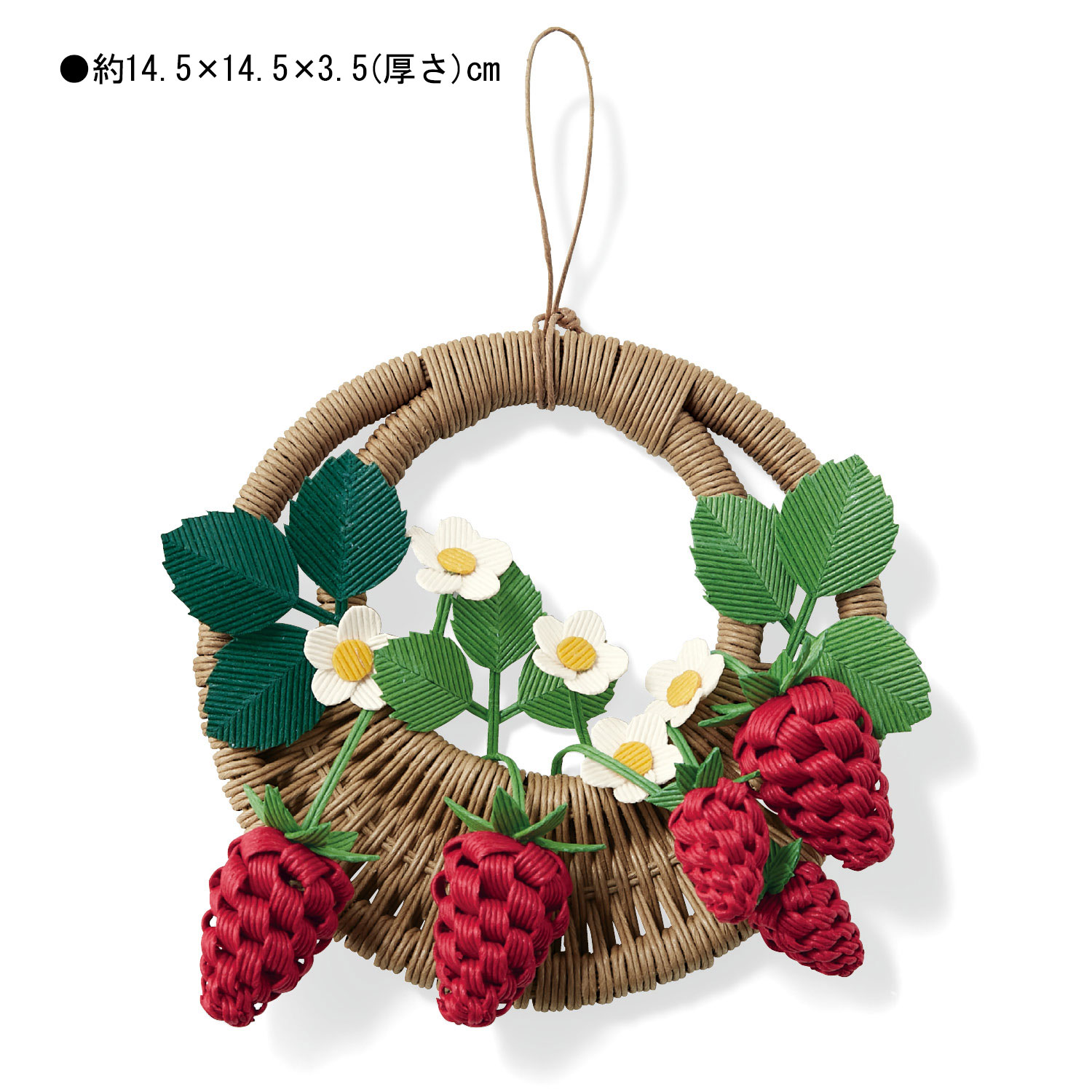 定期お届け】 季節を彩るクラフトリースの歳時記手作りキット ：12回
