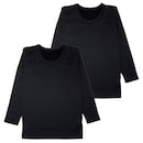 ブラック（クルーネック）