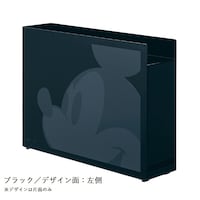 ブラック/デザイン面：左側　※引き出し部を正面にした時、左面にデザインが入るのが＜デザイン面：左側＞
