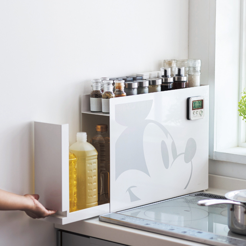 隠せる調味料ラック「ミッキーマウス」(タワー/tower) 隠せる調味料ラック「ミッキーマウス」(タワー/tower)