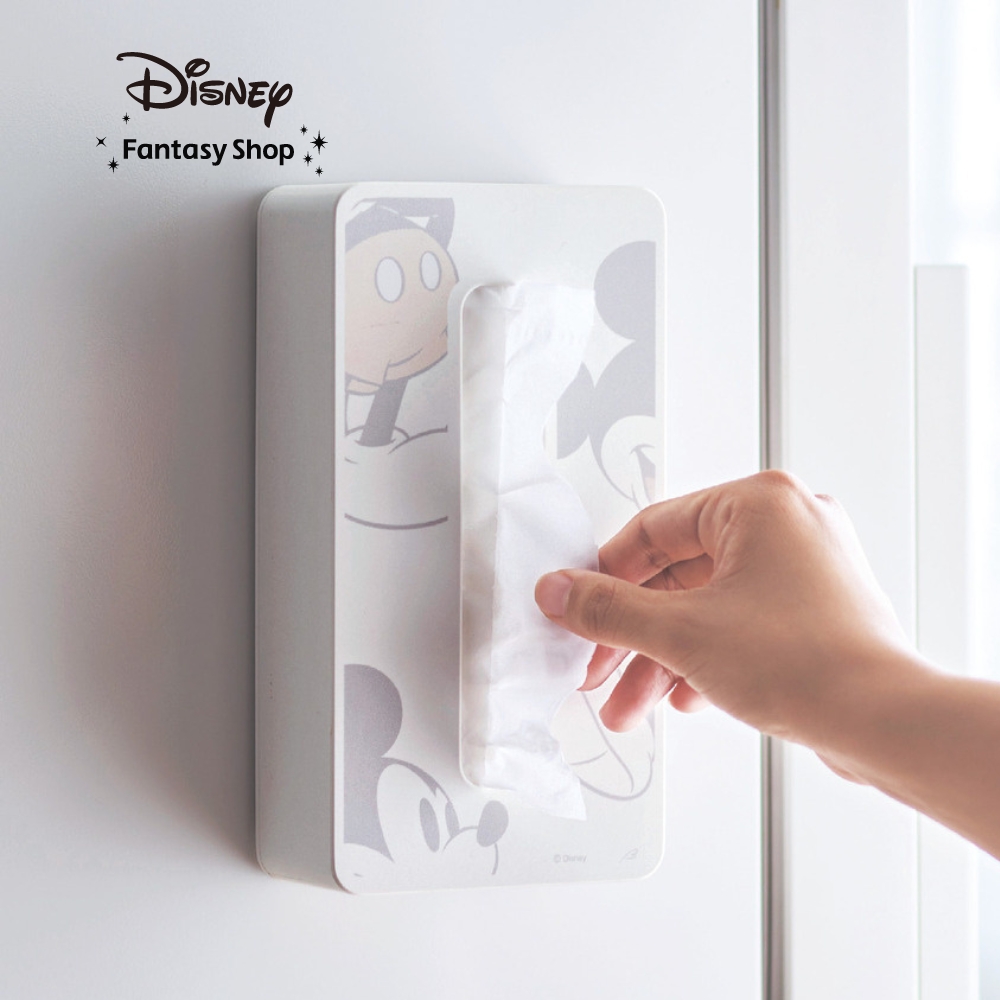 【タワー/tower】マグネットで取り付けられるティッシュケース「ミッキーマウス」