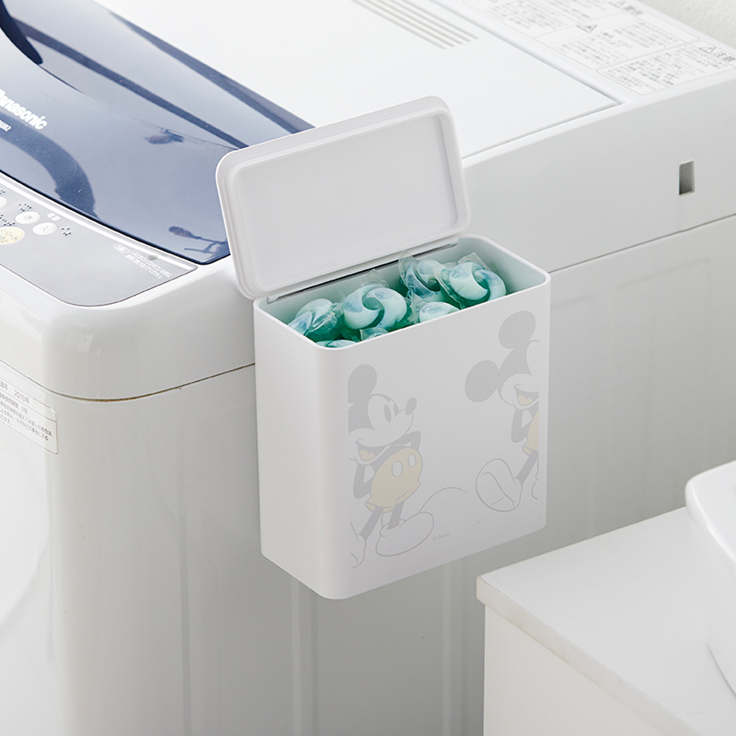 マグネット・フック対応シンク扉ゴミ箱<1.8L>「ミッキーマウス」(タワー/tower) マグネット・フック対応シンク扉ゴミ箱<1.8L>「ミッキーマウス」(タワー/tower)