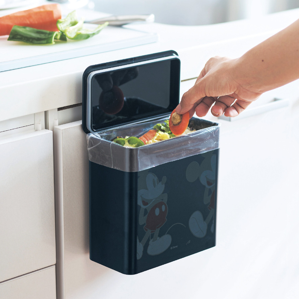 マグネット・フック対応シンク扉ゴミ箱<1.8L>「ミッキーマウス」(タワー/tower) マグネット・フック対応シンク扉ゴミ箱<1.8L>「ミッキーマウス」(タワー/tower)