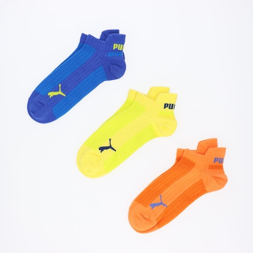 PUMAスニーカーソックス3足組