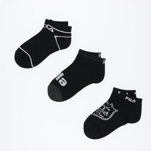 FILAスニーカーソックス3足組