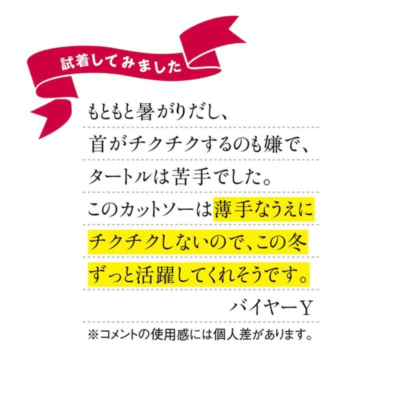 試着してみました