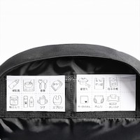 内装背面　子供の荷物チェック表