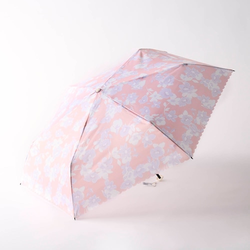 晴雨兼用花柄折りたたみ傘