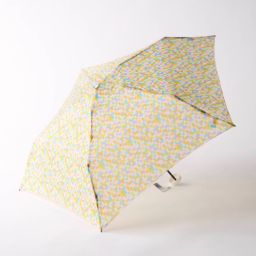晴雨兼用マジカルテック総柄折りたたみ傘