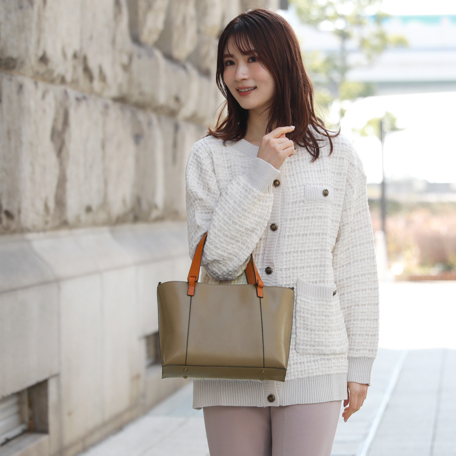 【レッセフェール/Laisser Faire】本革トートバッグ[日本製](2WAY)