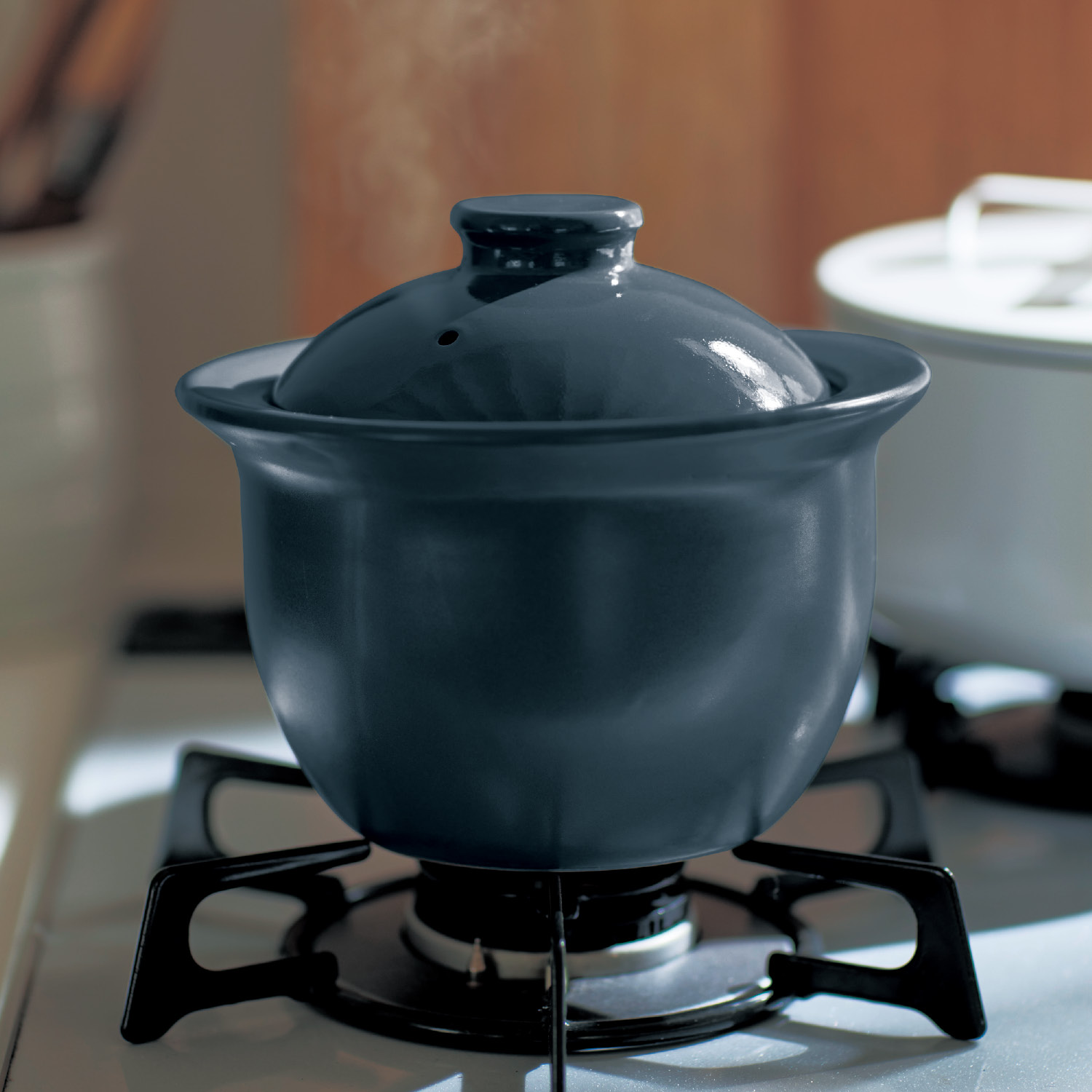 火加減いらずの炊飯土鍋 【<1.5合炊き/3合炊き>(サリウ/SALIU) 火加減いらずの炊飯土鍋 【<1.5合炊き/3合炊き>(サリウ/SALIU)