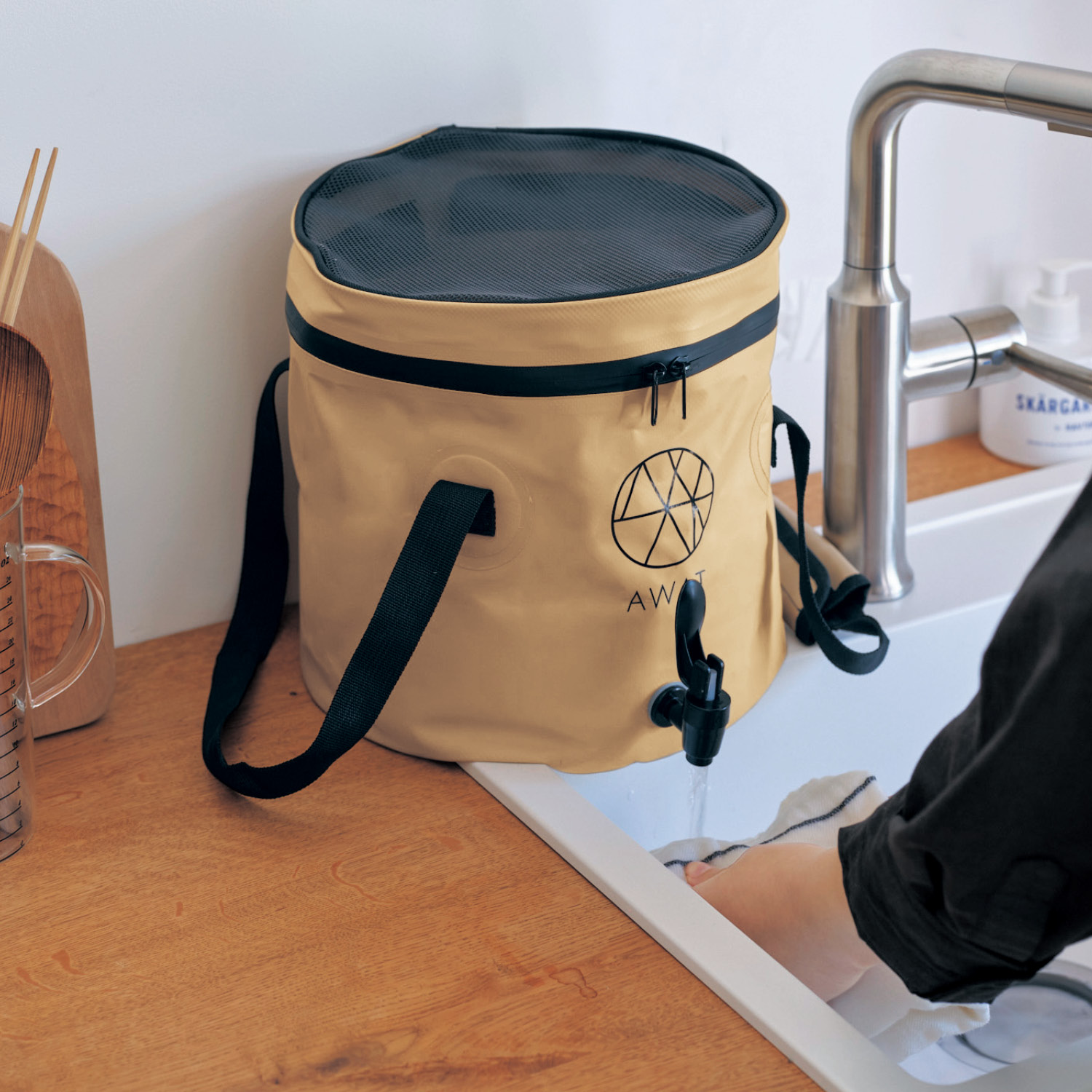 【ベルメゾン】たためて自立する ソフトウォータージャグ 【ベルメゾン】たためて自立する ソフトウォータージャグ