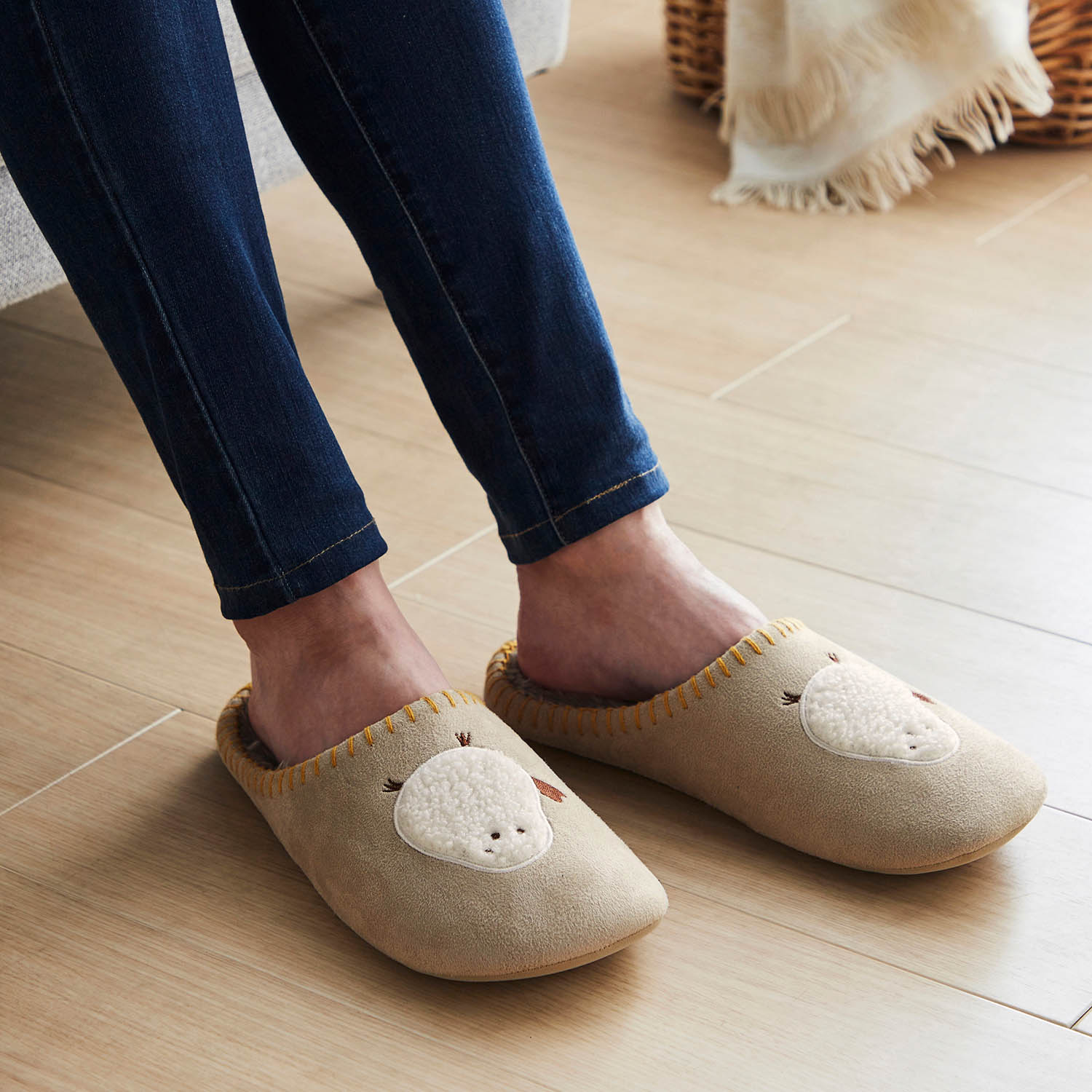 中敷きあったかボアの低反発ウレタン入り洗える快適スリッパ(アニマル) 【冬スリッパ】 <M~L> 中敷きあったかボアの低反発ウレタン入り洗える快適スリッパ(アニマル) 【冬スリッパ】 <M~L>