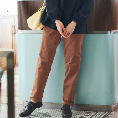 ストレッチコーデュロイシェフパンツ (LL～6L)