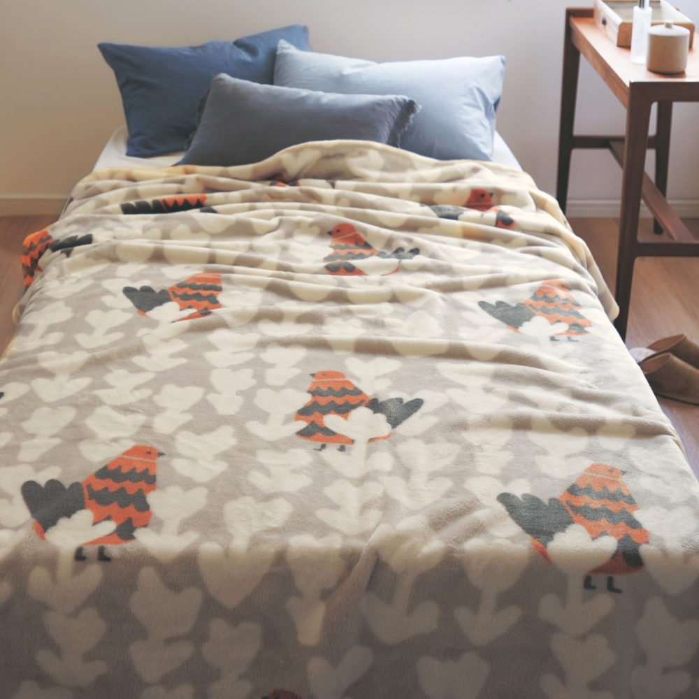 吸湿発熱プラス・あったかマイクロファイバーの北欧調毛布 <シングル> 吸湿発熱プラス・あったかマイクロファイバーの北欧調毛布 <シングル>