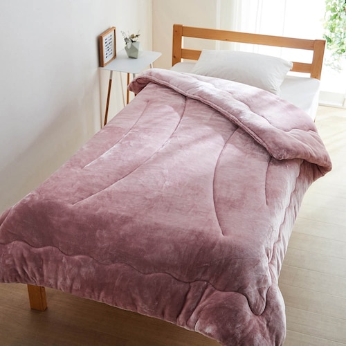 あったかなめらかなそのまま使える吸湿発熱4層掛け布団 【幸せホルモンが出る肌触り】