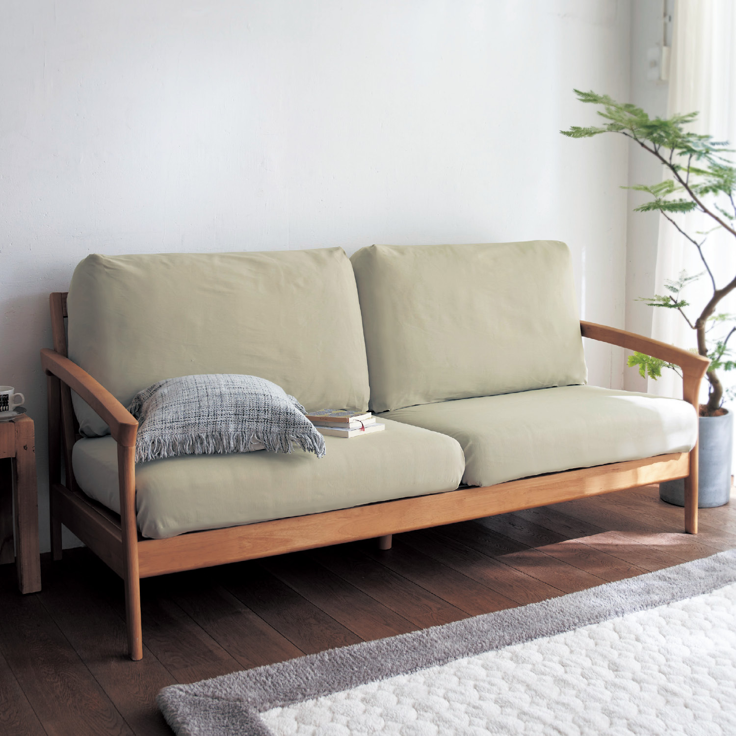 【BELLE MAISON DAYS】チノ素材を使った撥水・防汚ソファーカバー(分割タイプ) 【BELLE MAISON DAYS】チノ素材を使った撥水・防汚ソファーカバー(分割タイプ)