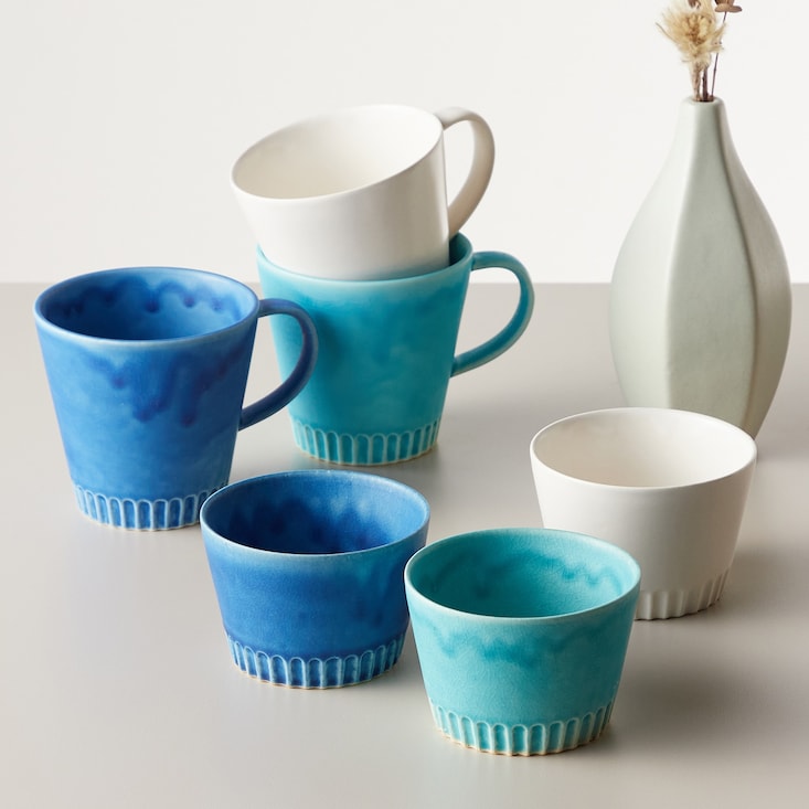 【在庫限りのお買得】 美濃焼 SAKUZAN／サクザン「Stripe」マグカップ・マルチカップ